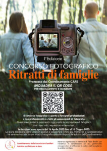 I EDIZIONE CONCORSO FOTOGRAFICO āRITRATTI DI FAMIGLIEā