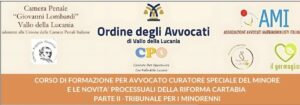 Corso formazione curatore speciale