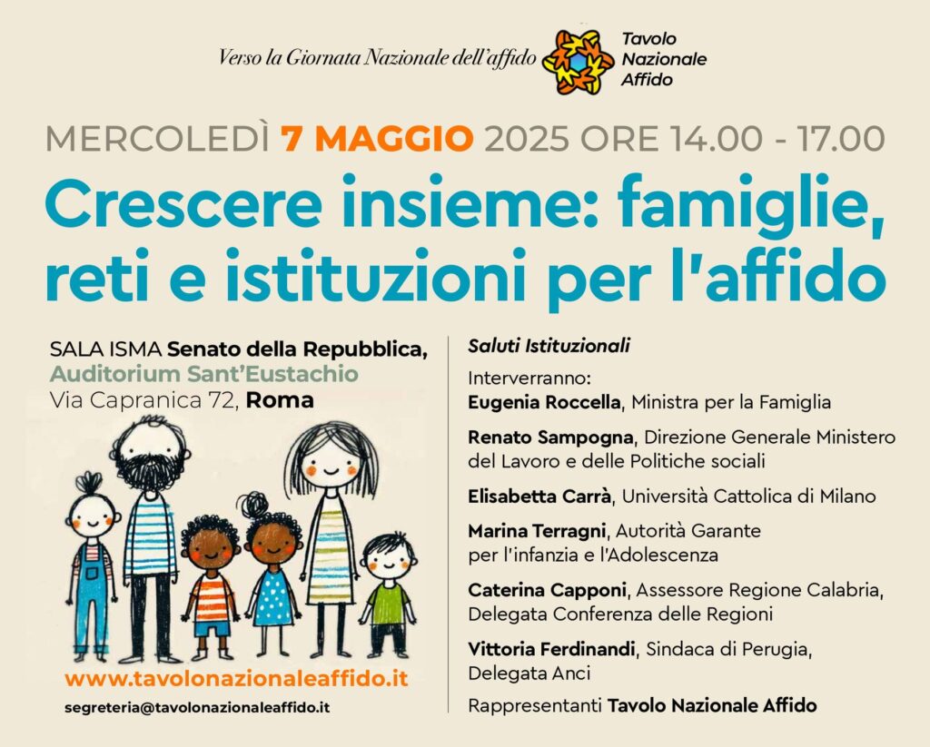 Verso la Giornata Nazionale dell’Affidamento Familiare