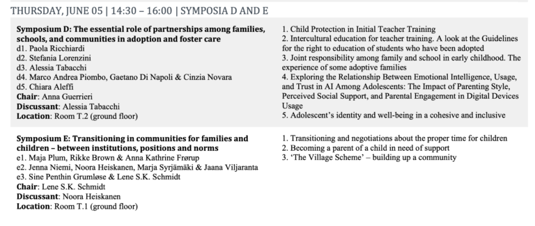 Il Coordinamento CARE alla conferenza internazionale ERNAPE | Verona – 2025