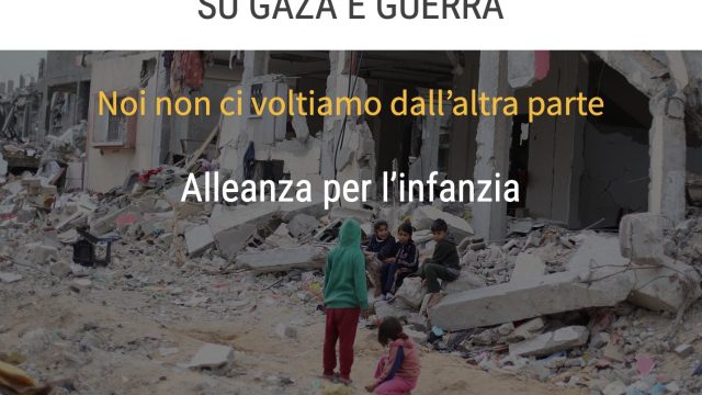 ALLEANZA ADERISCE ALL’APPELLO DI GNNI SU GAZA E GUERRA