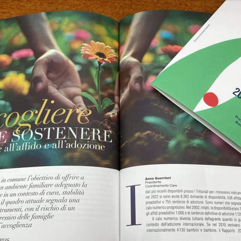 Il Coordinamento CARE intervien su rivista semestrale AGIA