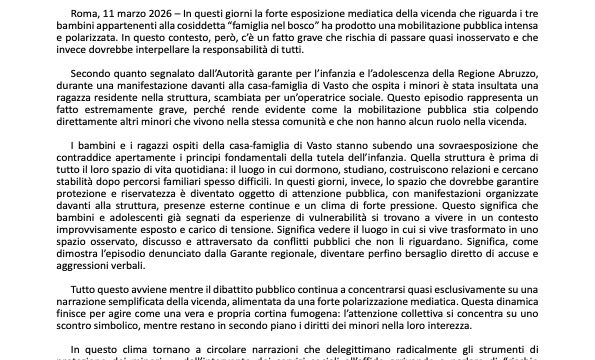 Comunicato Coordinamento CARE