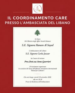 Coordinamento CARE Ambasciata Libano