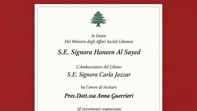 Coordinamento CARE Ambasciata Libano