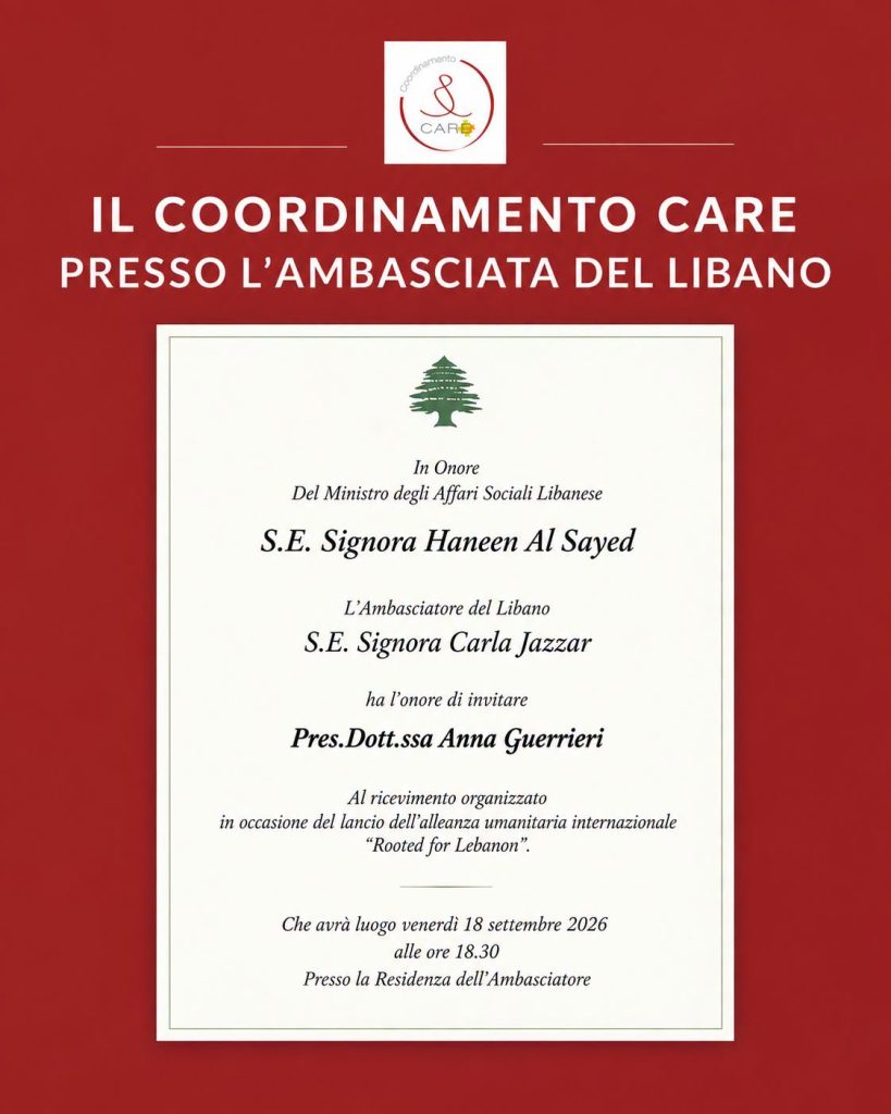 Coordinamento CARE Ambasciata Libano