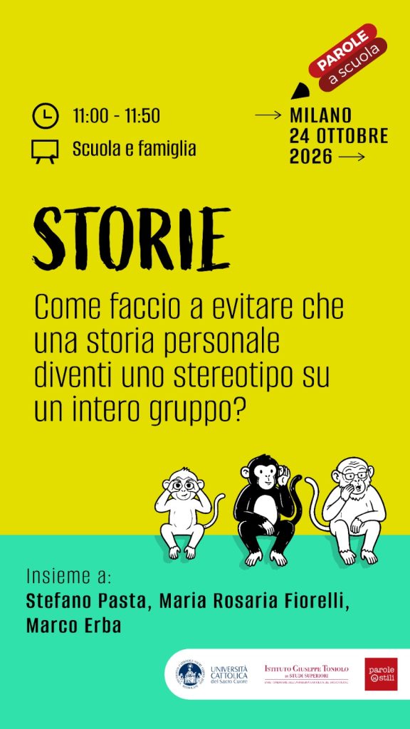 Parole a Scuola Milano 2026: il 24 ottobre torna la formazione gratuita. Tra i relatori Maria Rosaria Fiorelli (CARE) su scuola e famiglia.