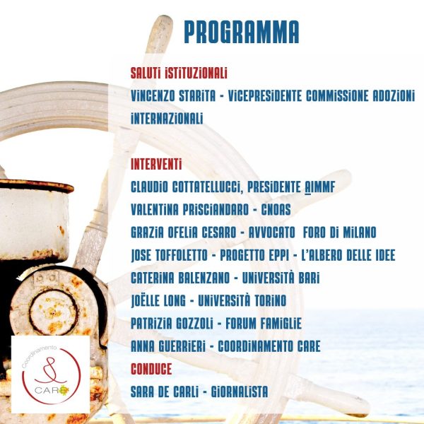 Programma Tenere la rotta. Cambiare le vele.