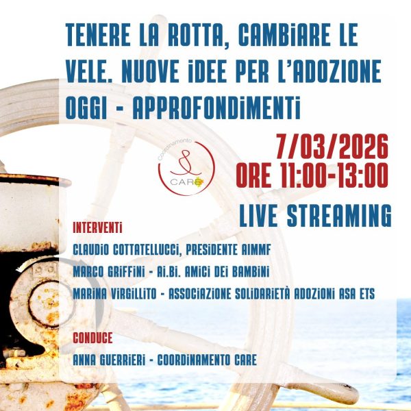 Tenere la rotta, cambiare le vele. Approfondimenti.